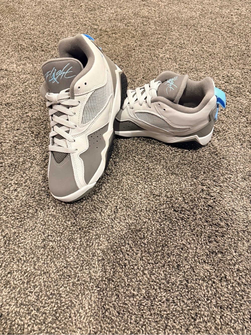 NEW - 5M/6.5W - Jordan MVP 92 Photon Dust Flat Pewter Blue Chill - IH1404-104
